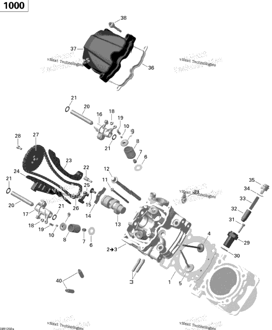 Cylinder Head, Front