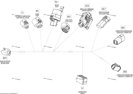Electrical Harness Air Compressor