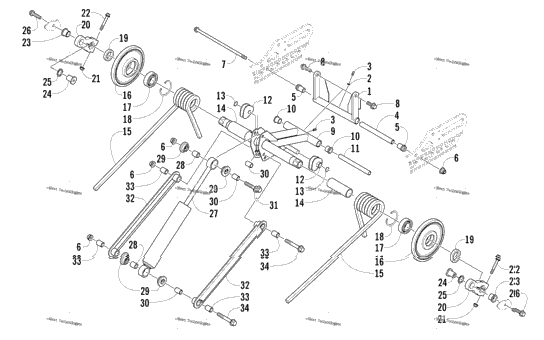 Rear Suspension Rear Arm Assembly