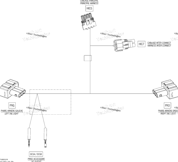 Electrical Harness Rear, Na_Inter