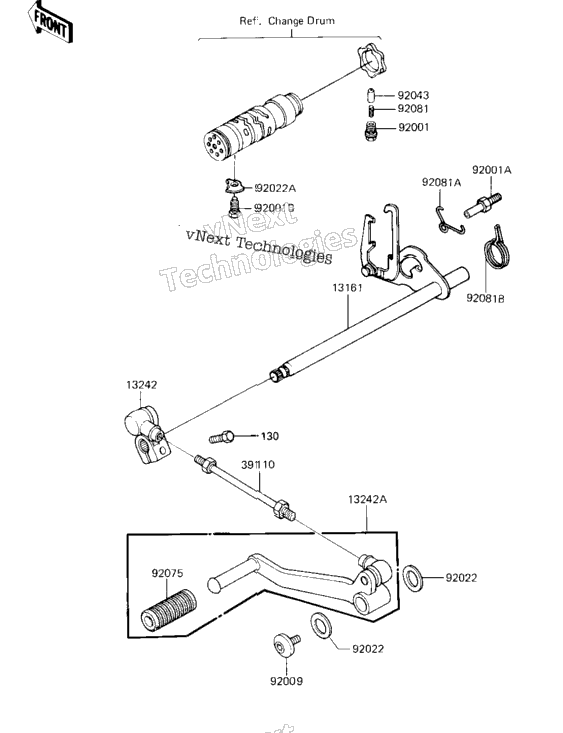 Gear Change Mechanism