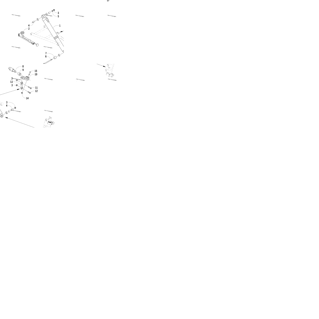 Shock Absorber And Sway Bar Assembly