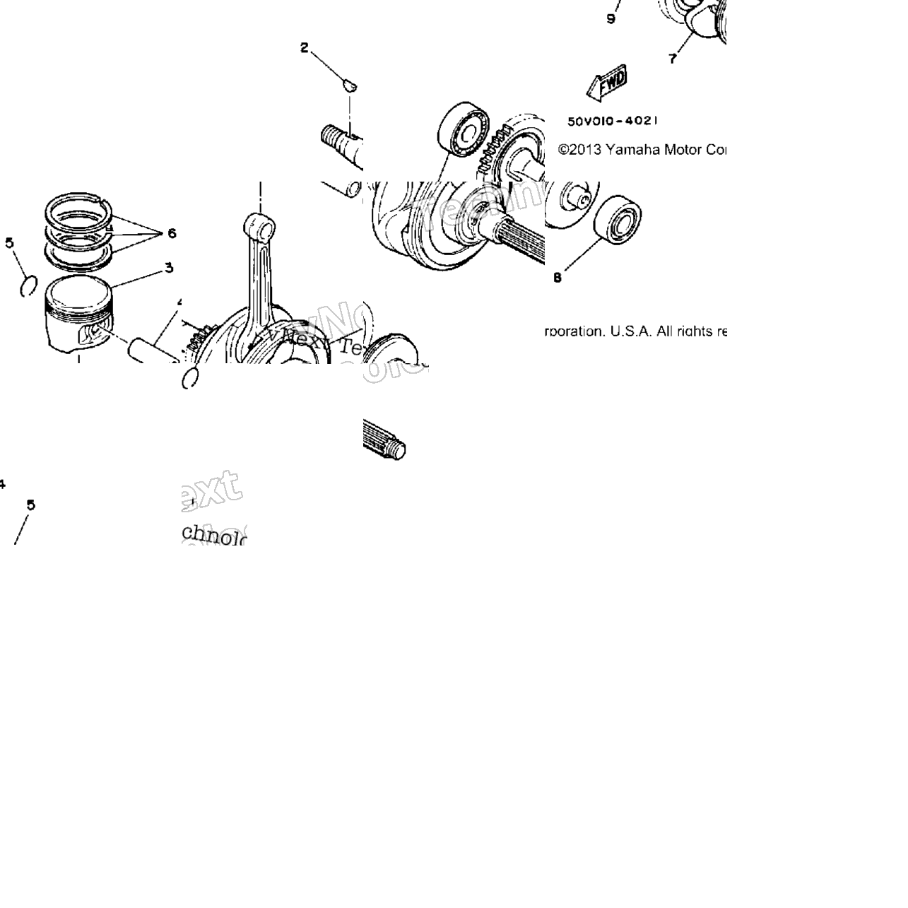 Crankshaft Piston