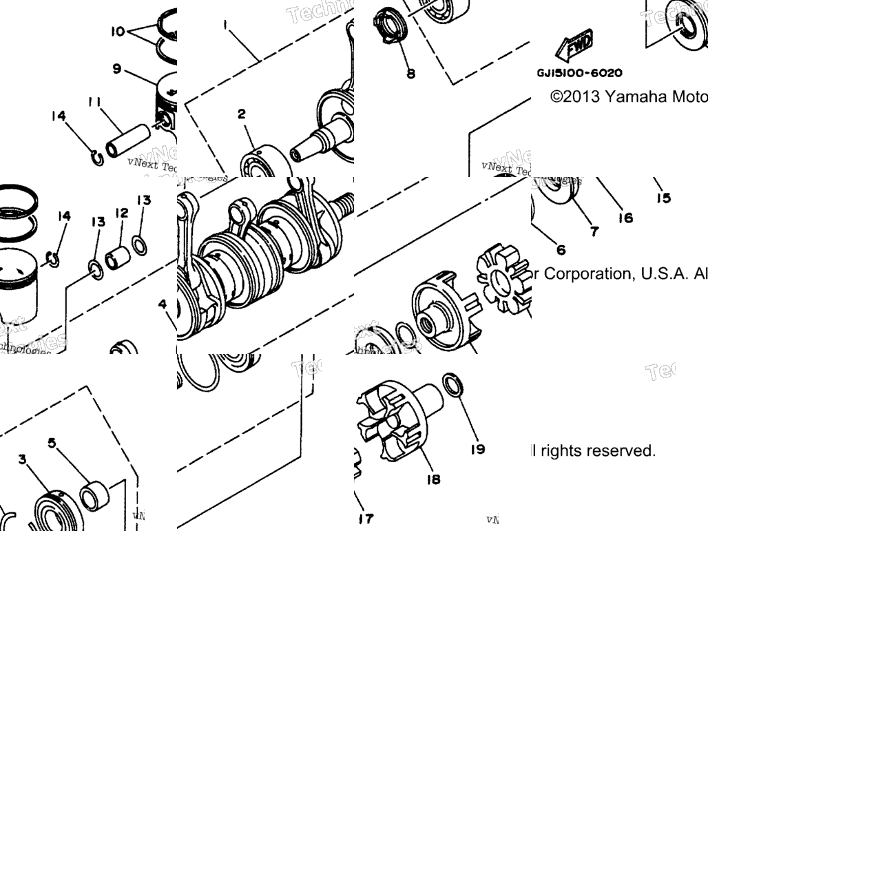 Crankshaft Piston