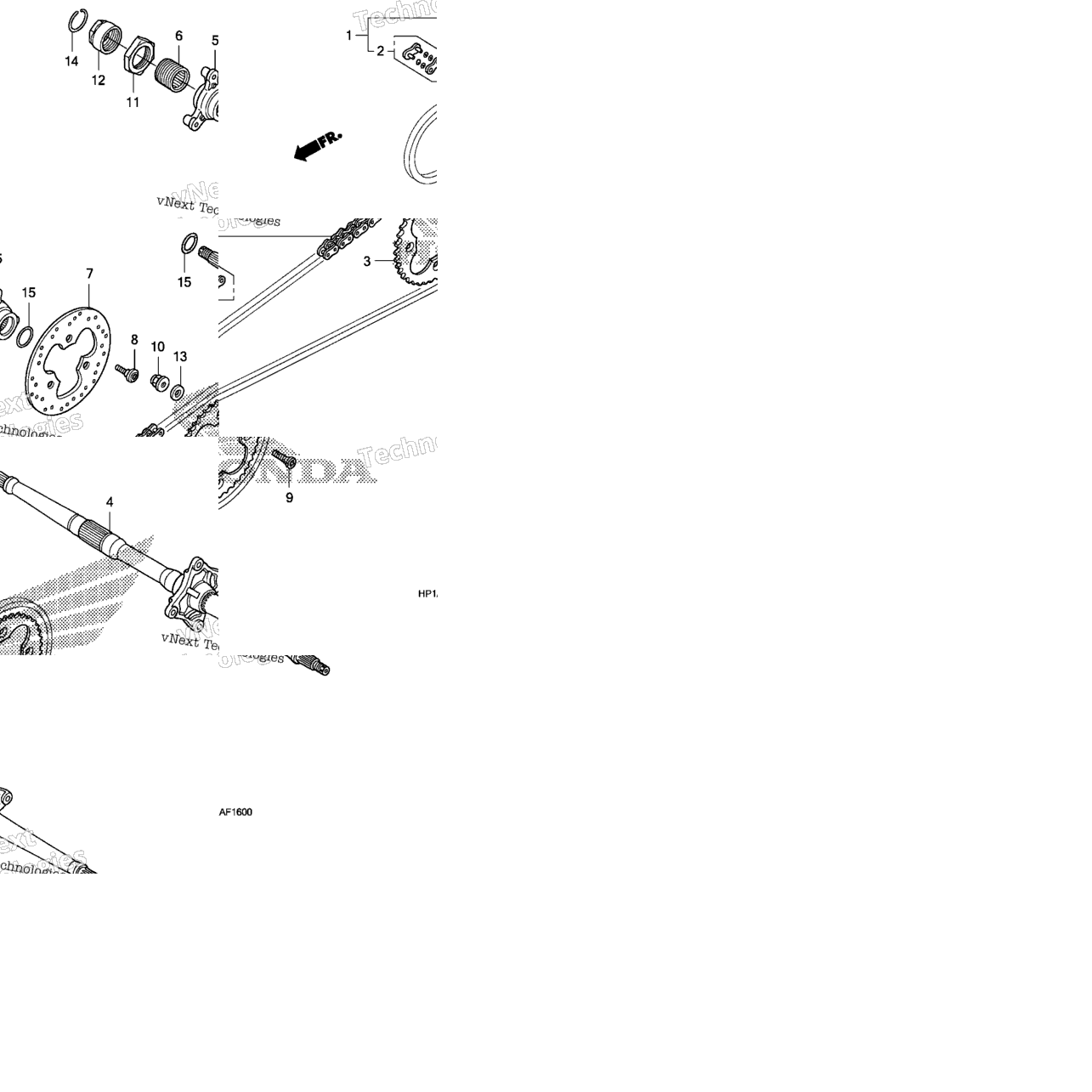 Rear Axle@Drive Chain