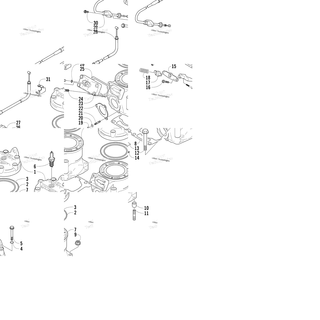 Cylinder And Head Assembly