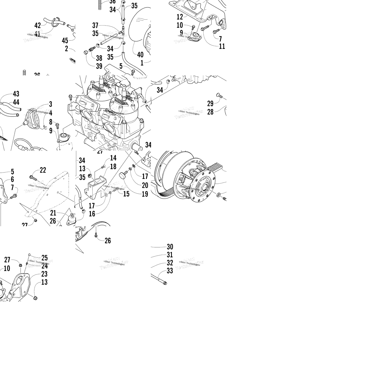 Engine And Related Parts