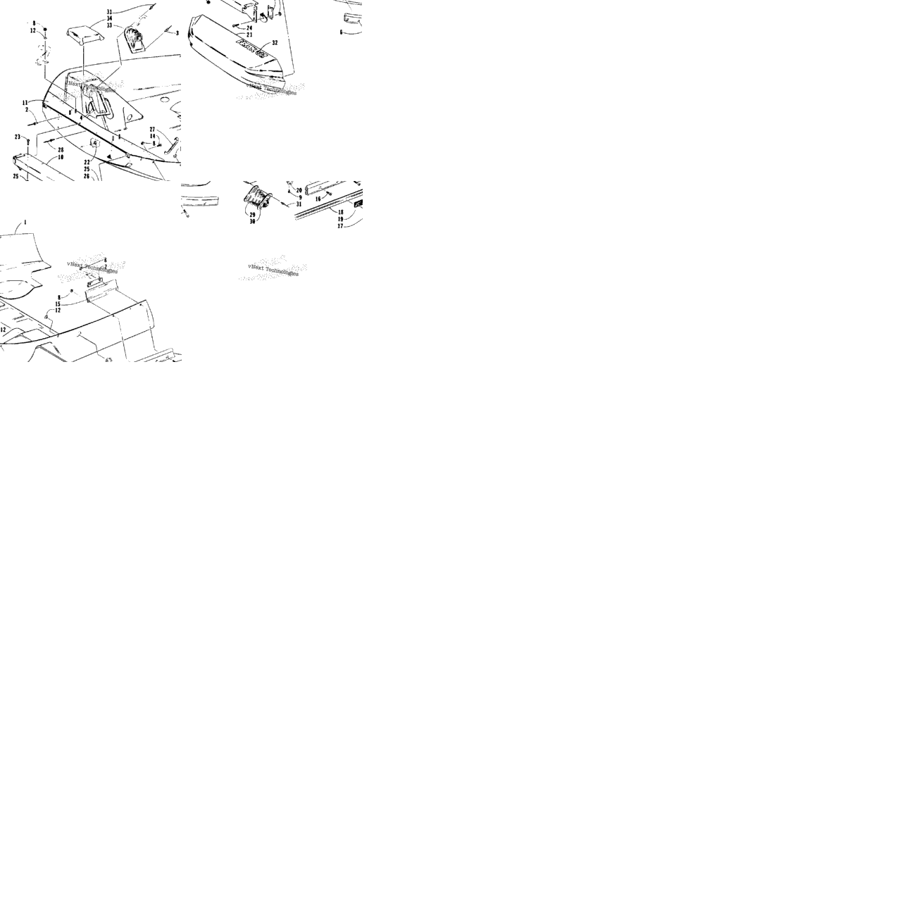 Belly Pan And Nose Cone Assemblies