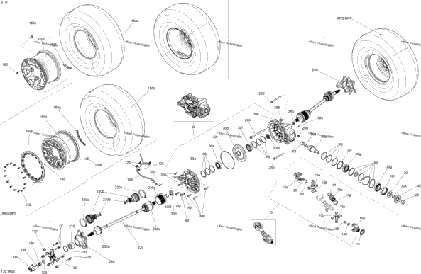Drive System, Rear