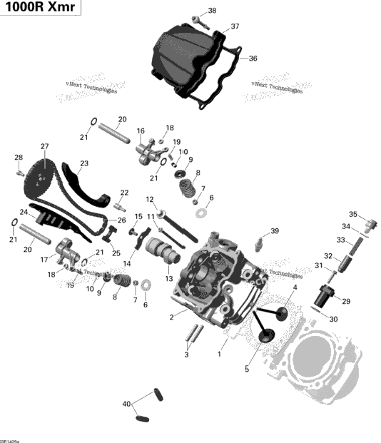 Cylinder Head, Front
