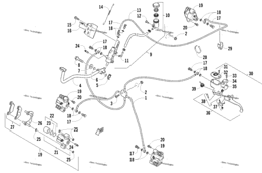 Hydraulic Brake Assembly