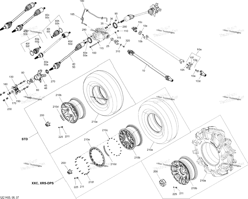 Drive System, Front