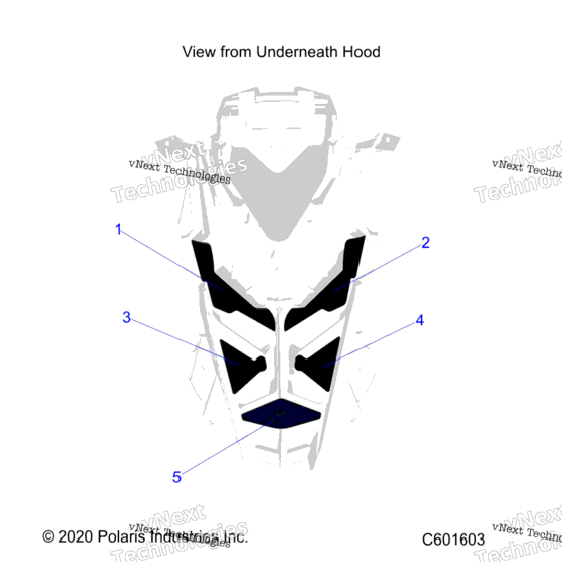 Body, Hood Foam/Seal
