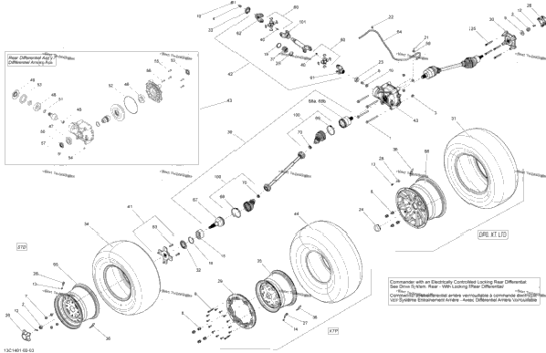Drive System, Rear