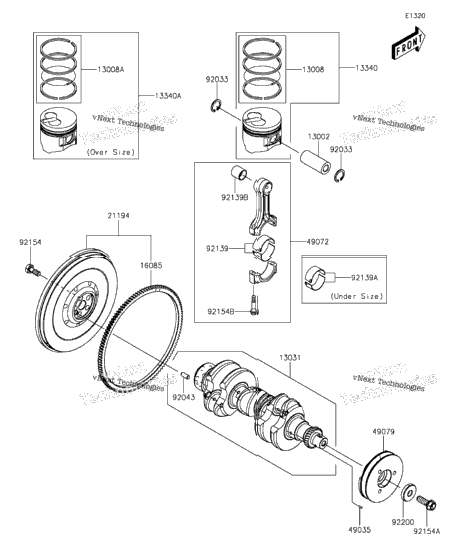 Crankshaft/Piston(S)