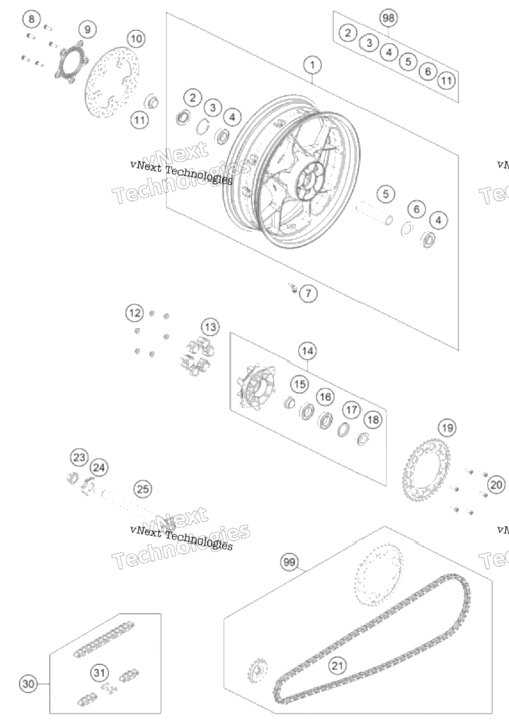 Rear Wheel
