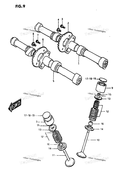 Cam Shaft-Valve