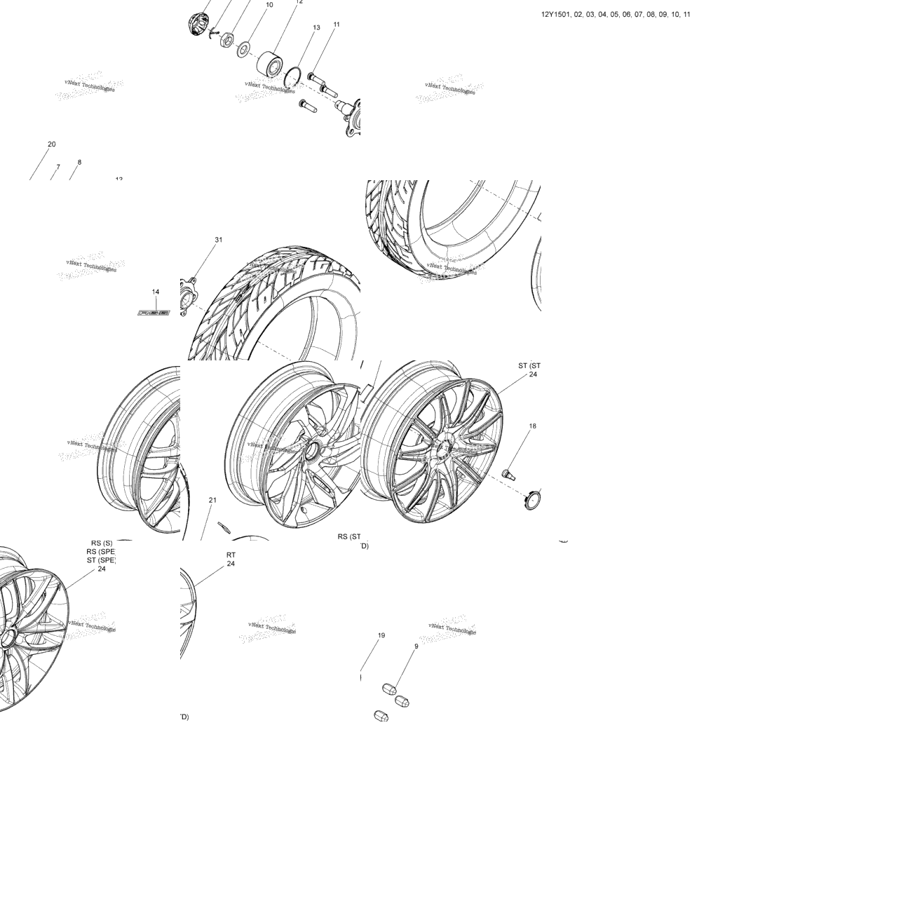Drive System, Front