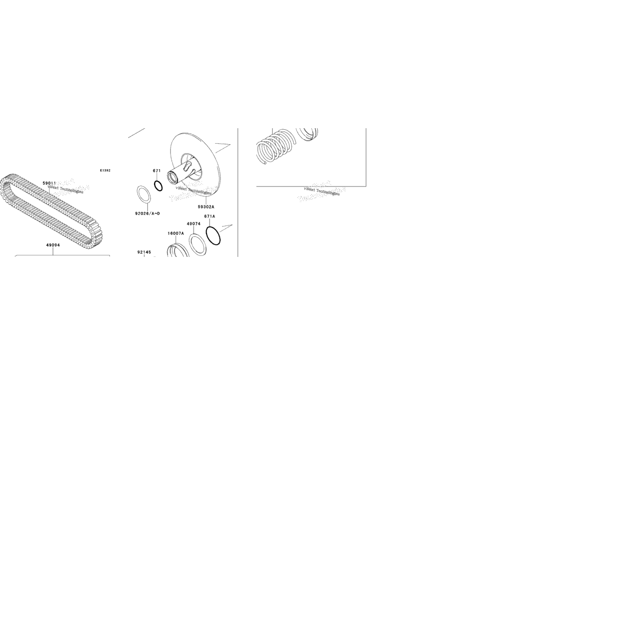 Driven Converter/Drive Belt