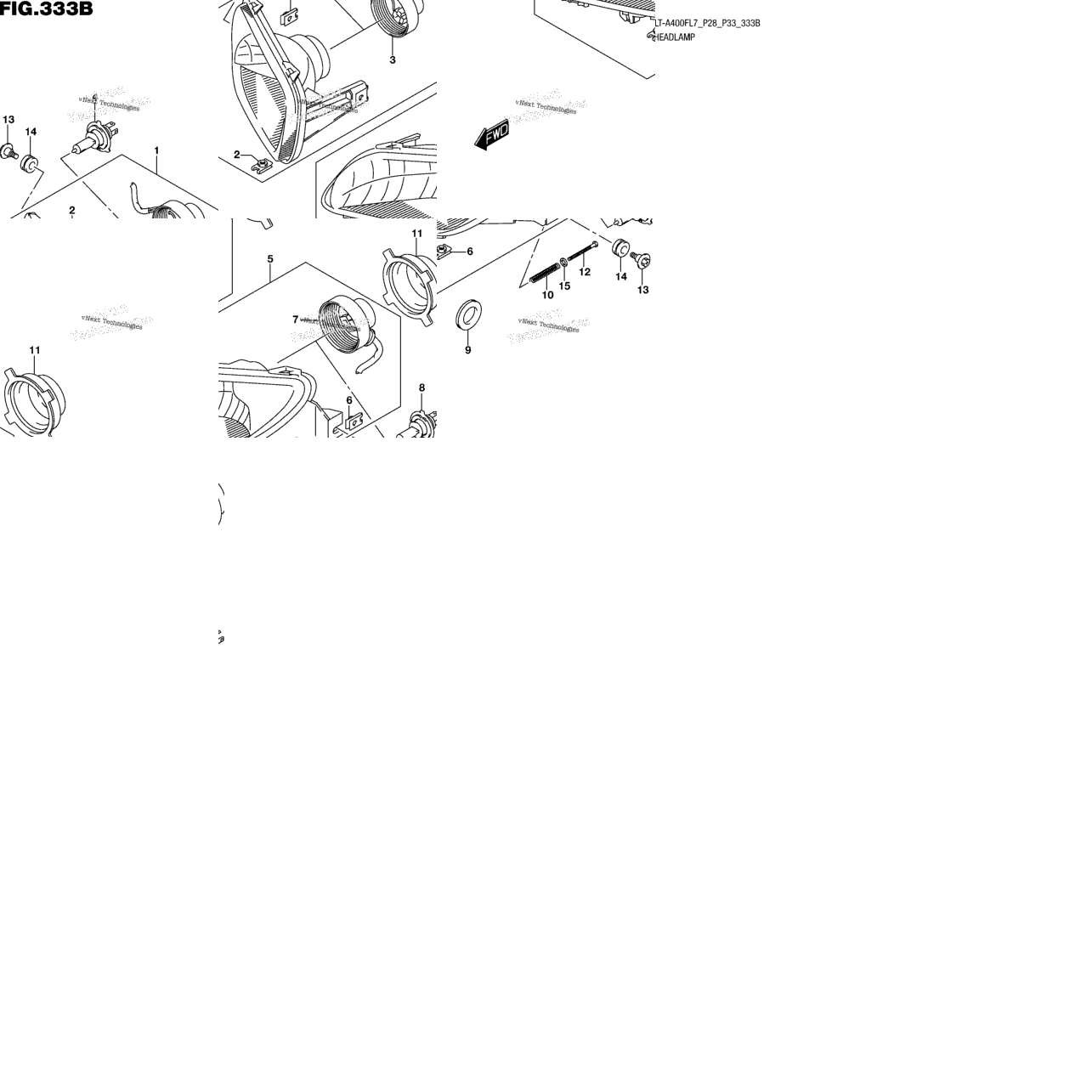Headlamp (Lt-A400fl7 P33)