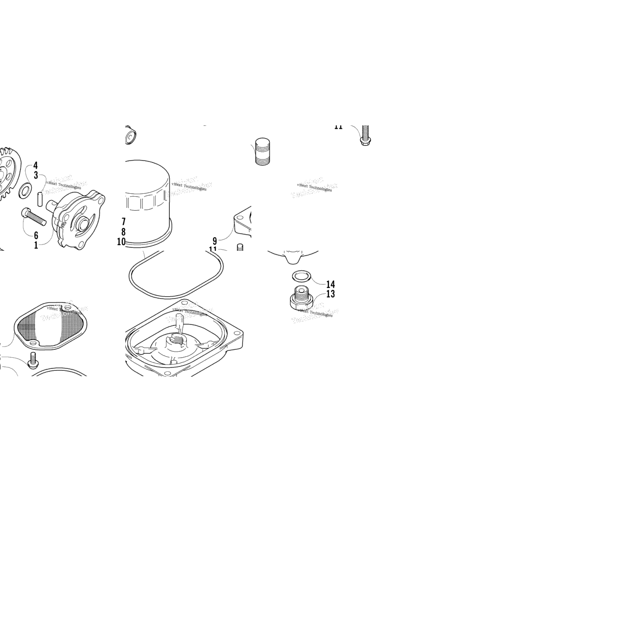 Oil Filter/Pump Assembly