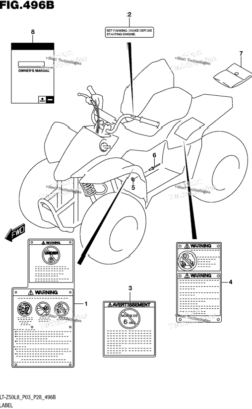 Label (Lt-Z50l8 P28)