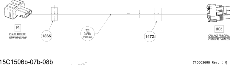 Electrical Harness Rear