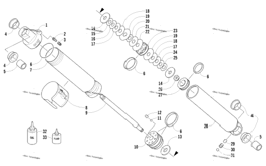 Rear Suspension Rear Arm Shock Absorber