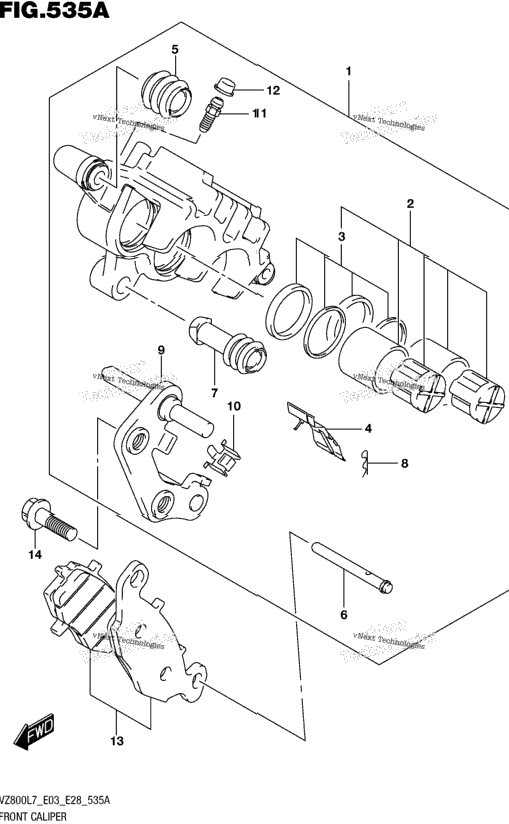 Front Caliper