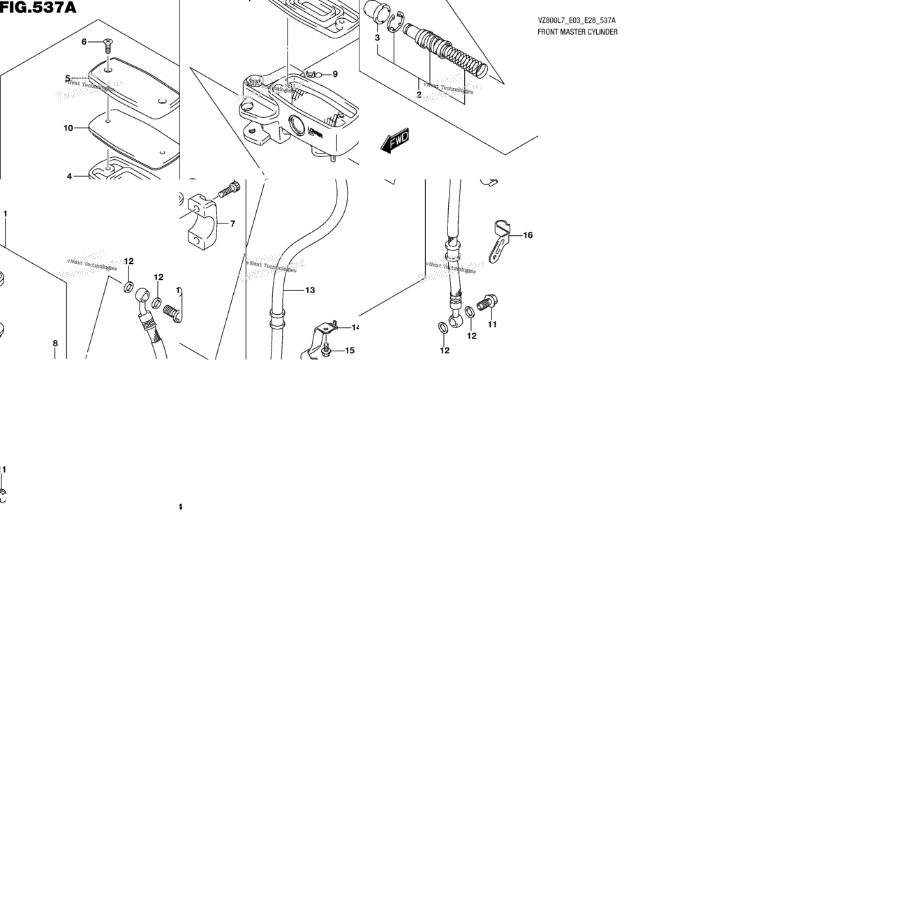 Front Master Cylinder