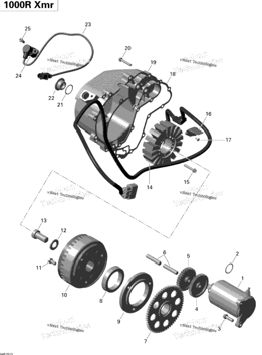 Magneto And Electric Starter