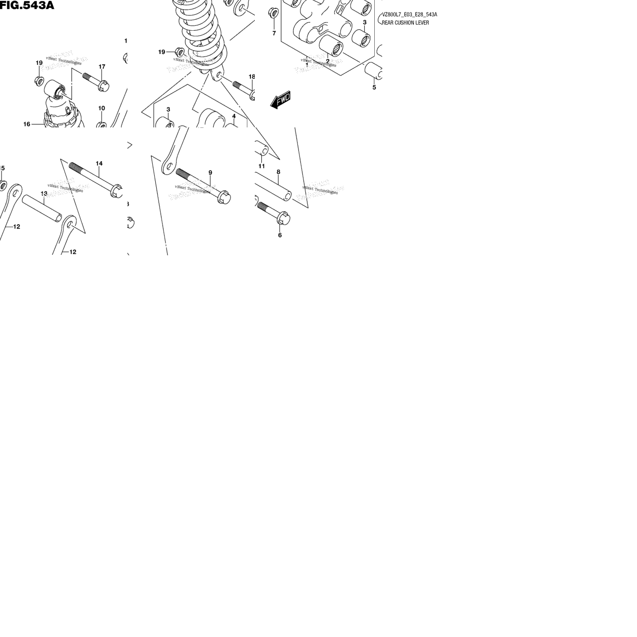 Rear Cushion Lever