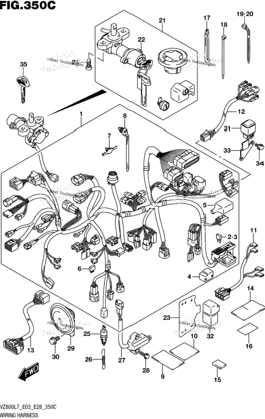 Wiring Harness (Vz800l7 E33)