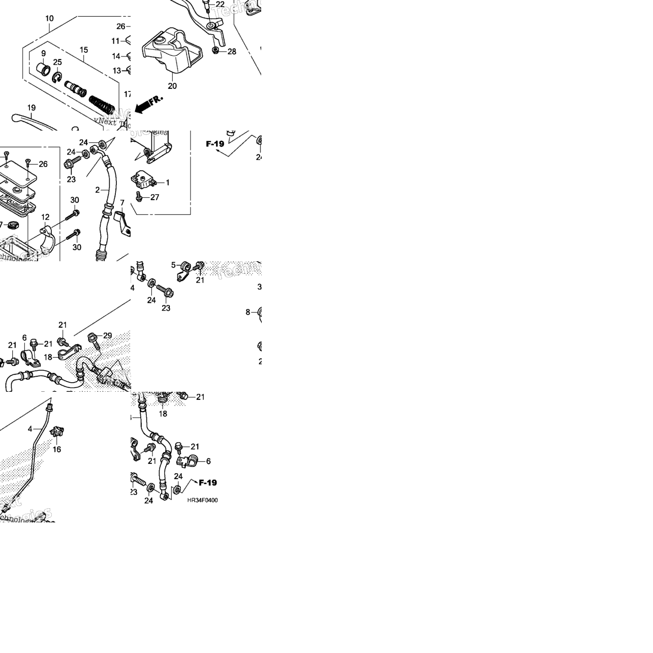 Front Brake Master Cylinder