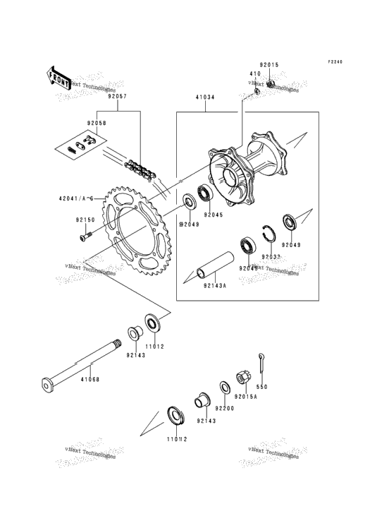 Rear Hub
