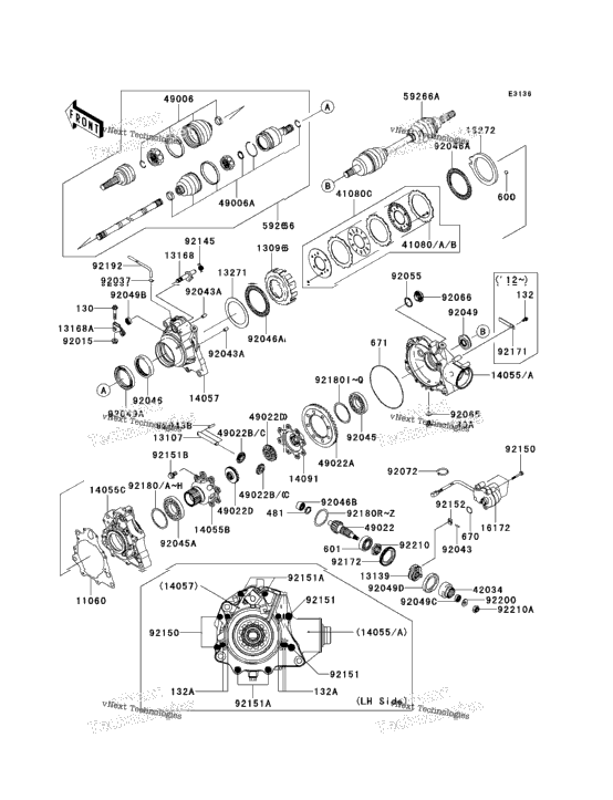 Drive Shaft-Front