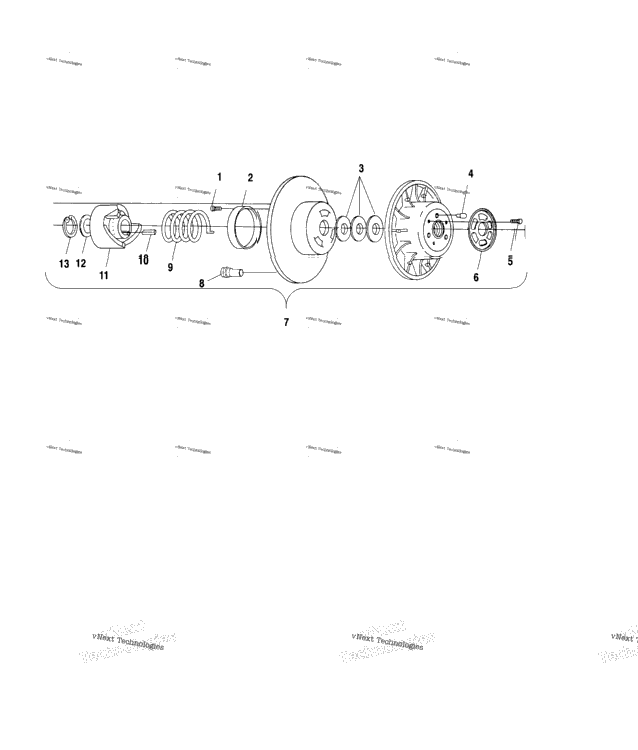 Driven Clutch S01sm8bs