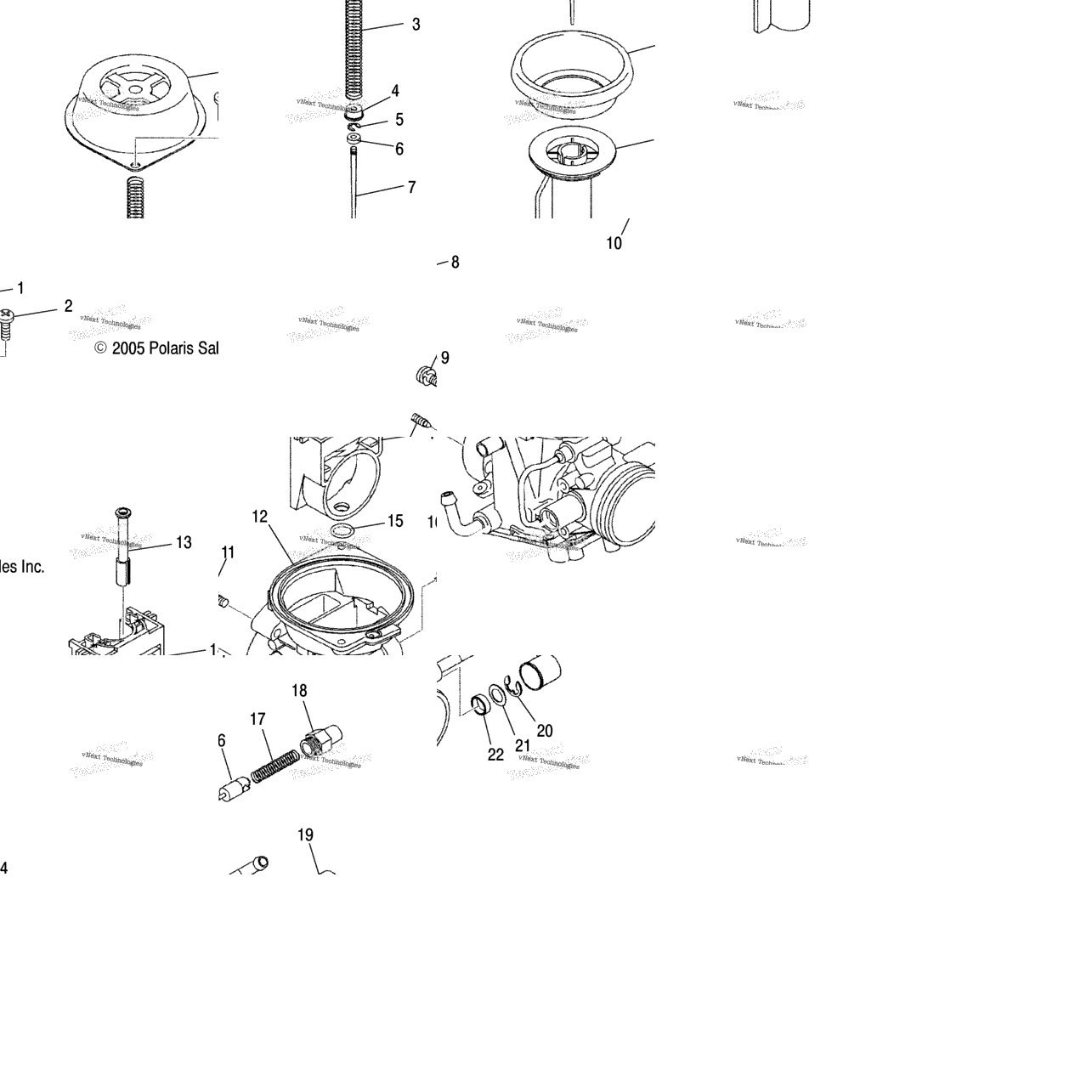 Carburetor, Upper