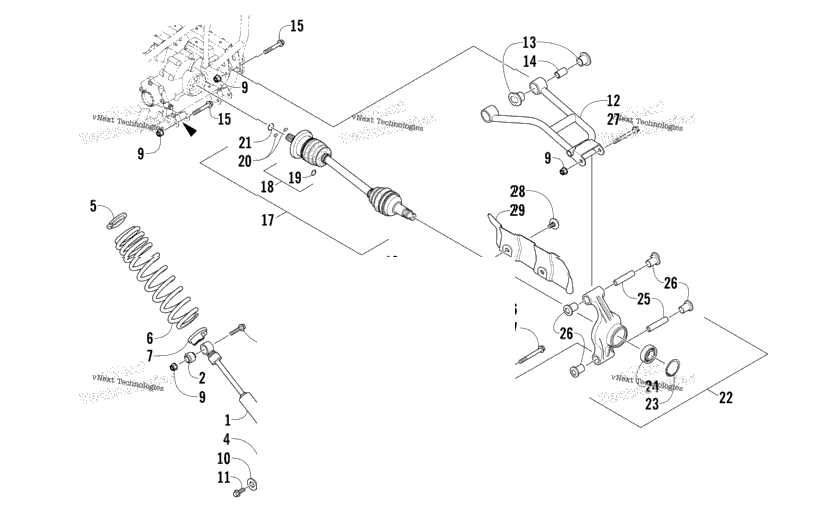 Rear Suspension Assembly