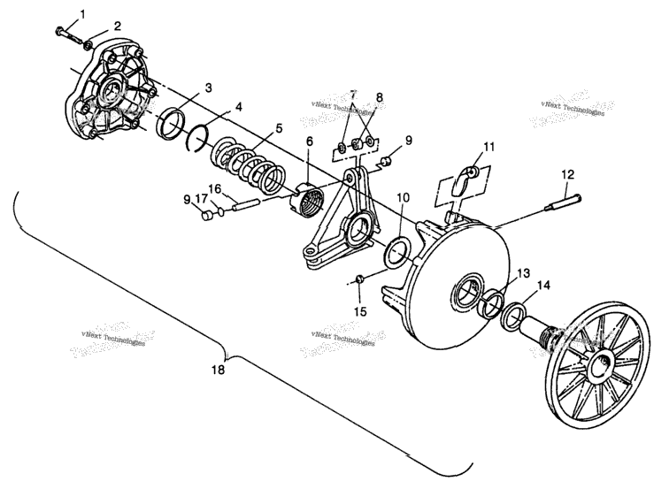 Drive Clutch Ultra Sp