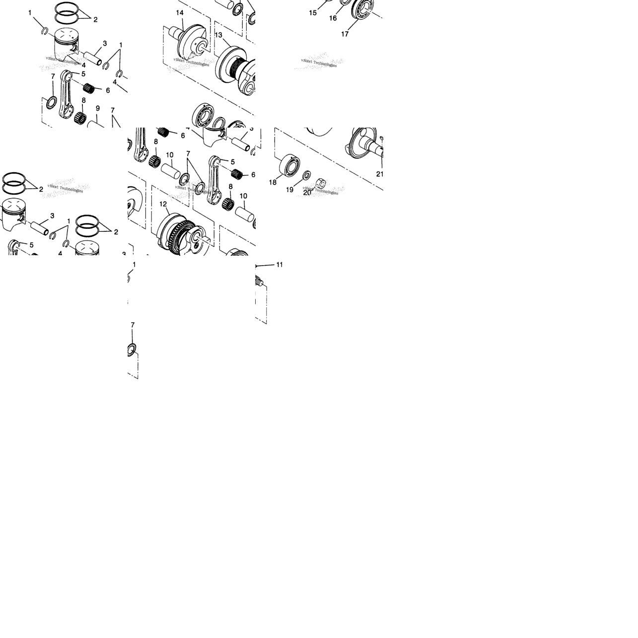 Piston & Crankshaft Ultra Sp