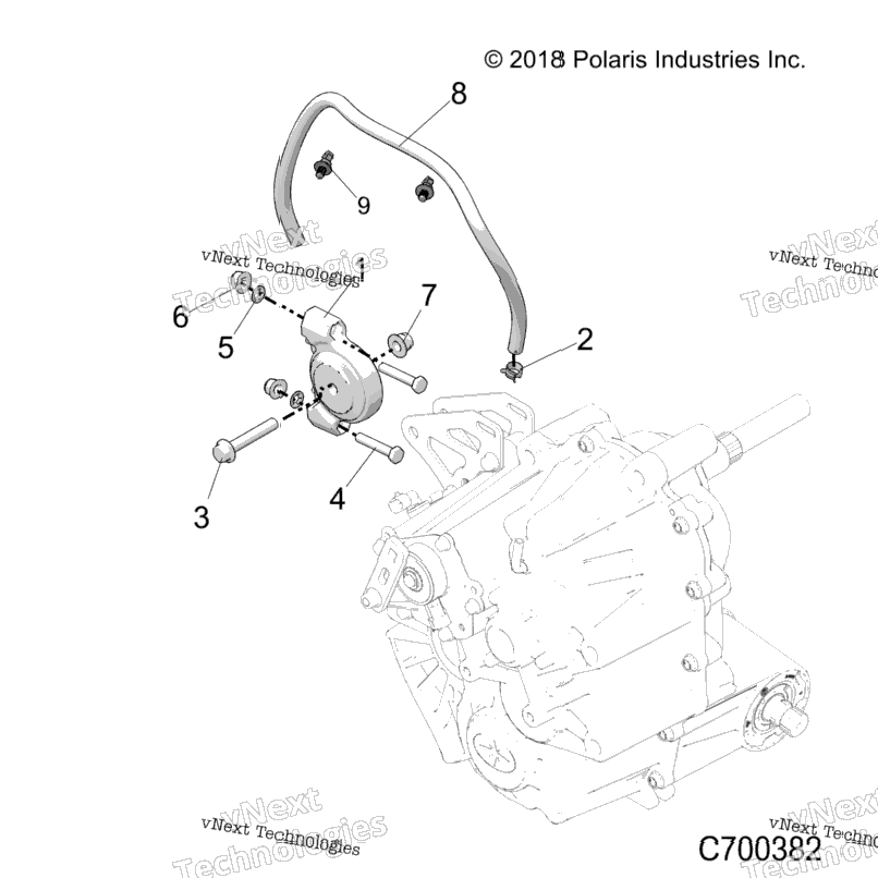 Drive Train, Main Gearcase Mounting