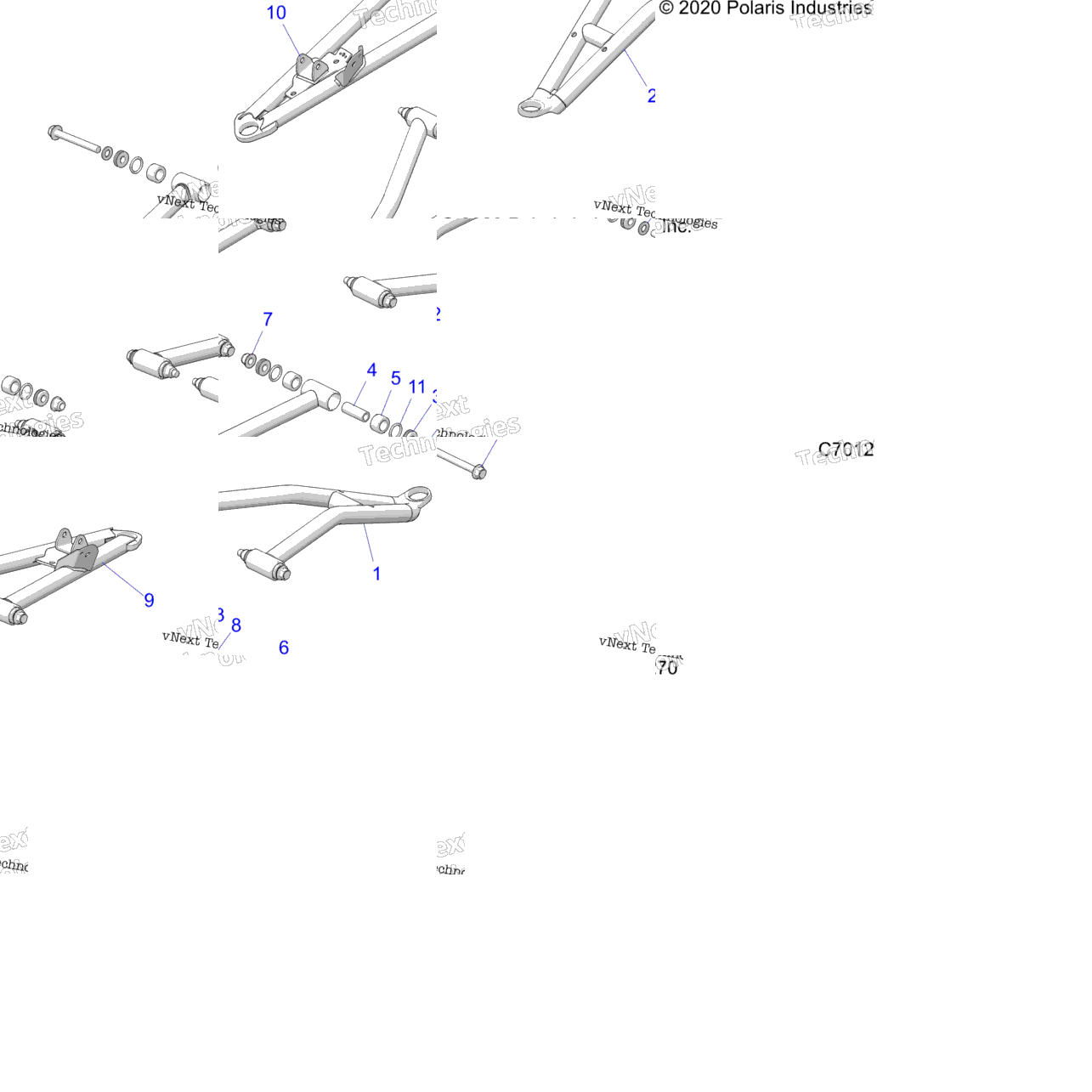 Suspension, Front Control Arms