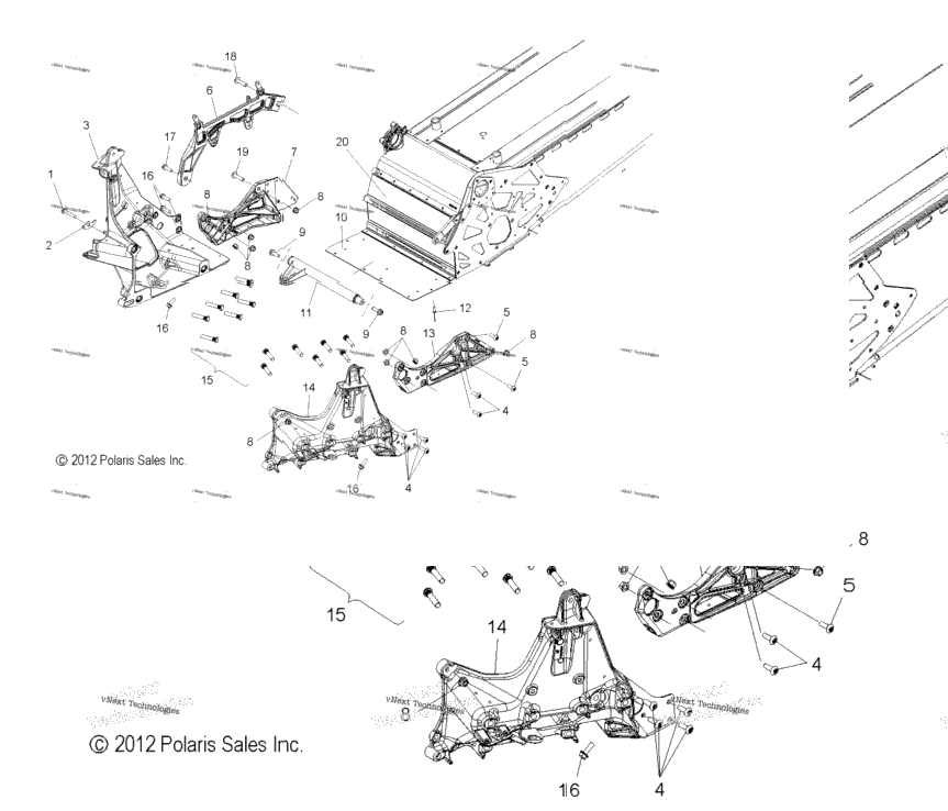 Chassis, Bulkhead Asm. All Options