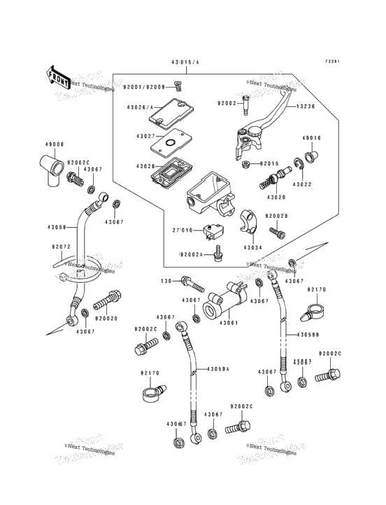 Front Master Cylinder