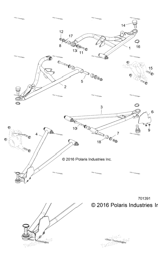 Suspension, Front Control Arms