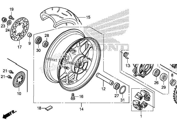 Rear Wheel