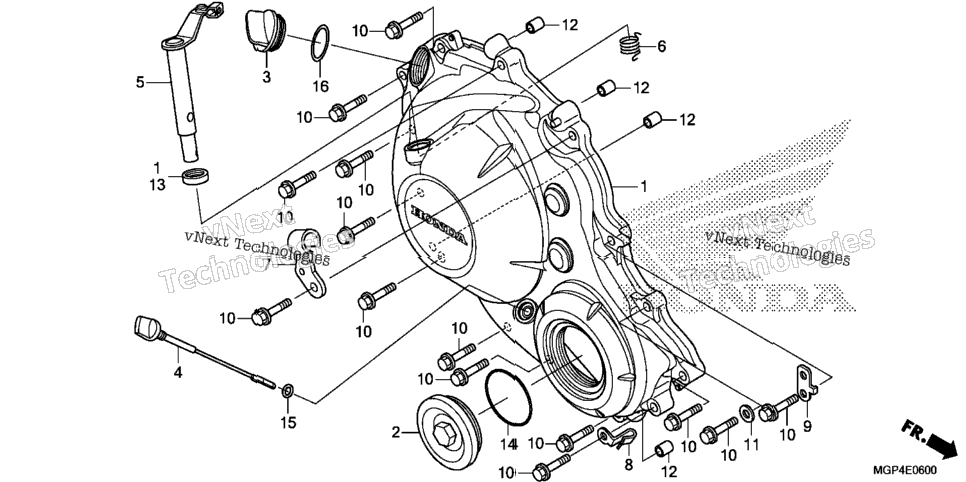 Right Crankcase Cover