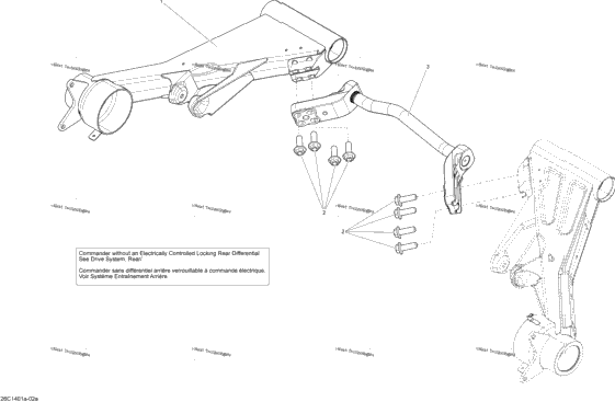 Rear Suspension - With Locking Rear Differential