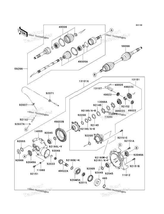 Drive Shaft-Front